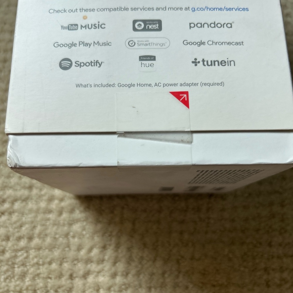 Google Home voice- activated speaker White Smart Home Device